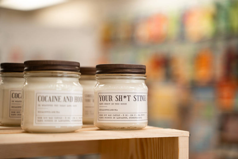 Your Shit Stinks - Funny Candle 8oz Soy Wax