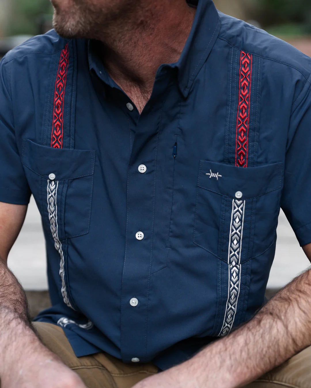 Harrisburg Navy-TS Guayabera Libre