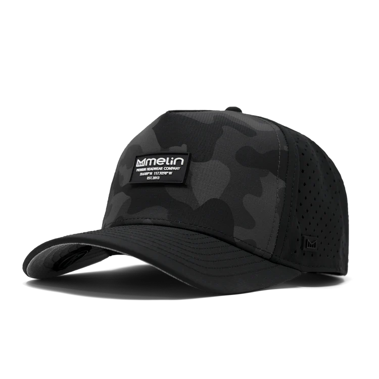 Hydro Odyssey Brick Hat- Black Camo- Melin