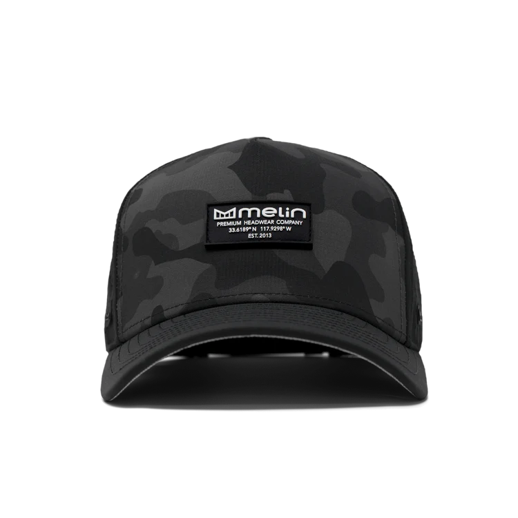 Hydro Odyssey Brick Hat- Black Camo- Melin