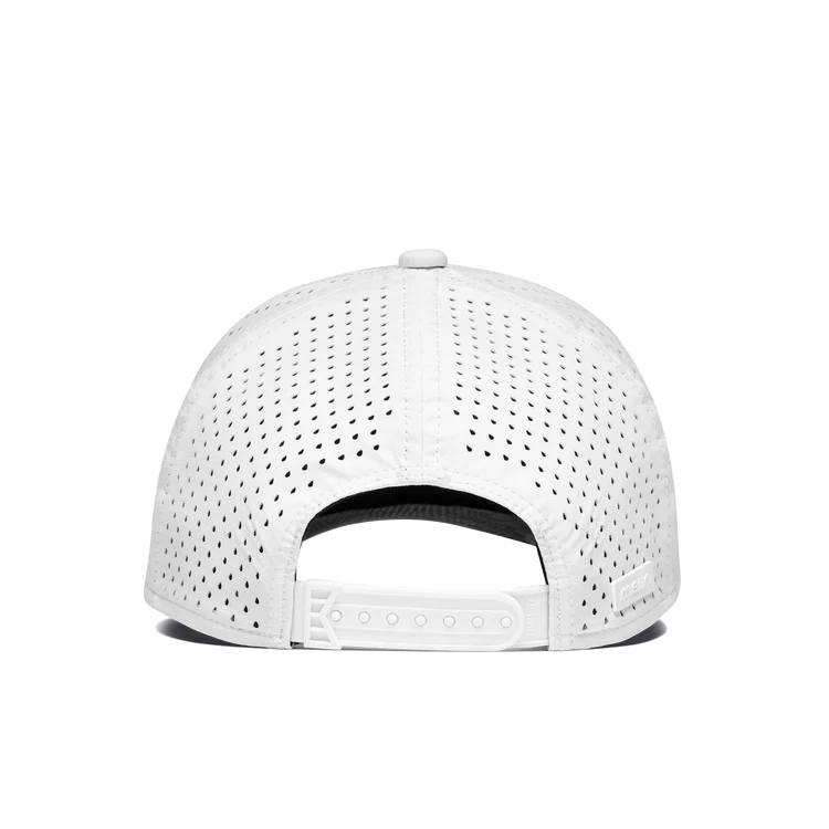 Hydro Odyssey Stacked Hat- White- Melin