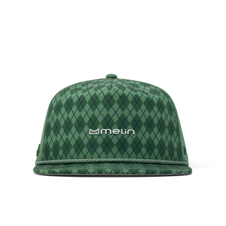 Coronado Links Hydro Hat- Green Argyle- Melin