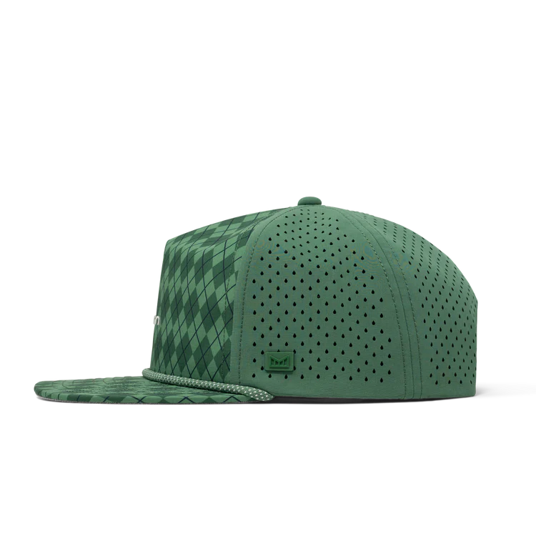 Coronado Links Hydro Hat- Green Argyle- Melin