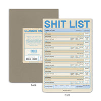 Shit List Pad - Pastel