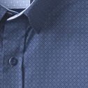 Logan Printed SS Shirt - Navy