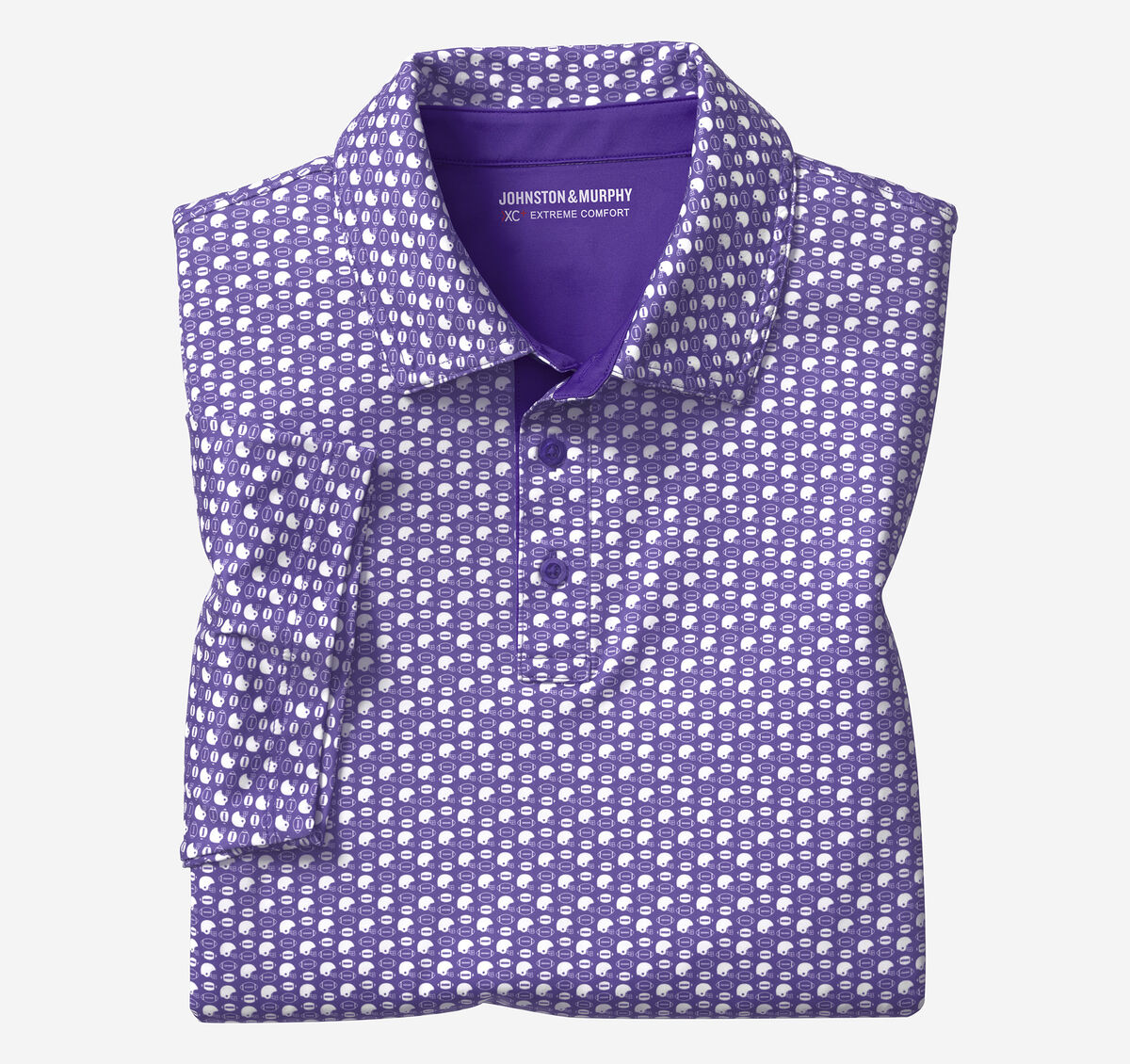 Game Day XC+™ Polo - Purple Helmet