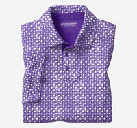 Game Day XC+™ Polo - Purple Helmet