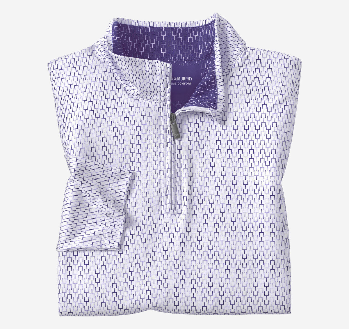 Game Day XC+™ Q-Zip - Purple Goal Post