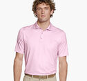 XC+ Ace Perf. Polo - Pink Gingham