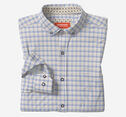 XC+ Motion Long Sleeve Shirt- Tan/Navy