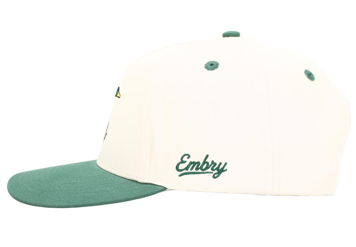 Cream/Green - Mallard