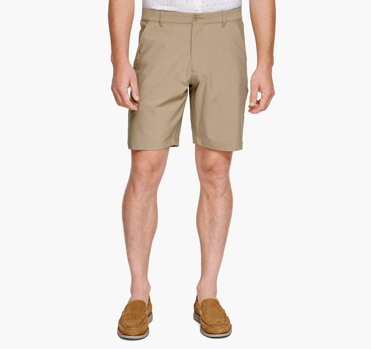 XC4 Performance Flat-Front 9" Short - Khaki