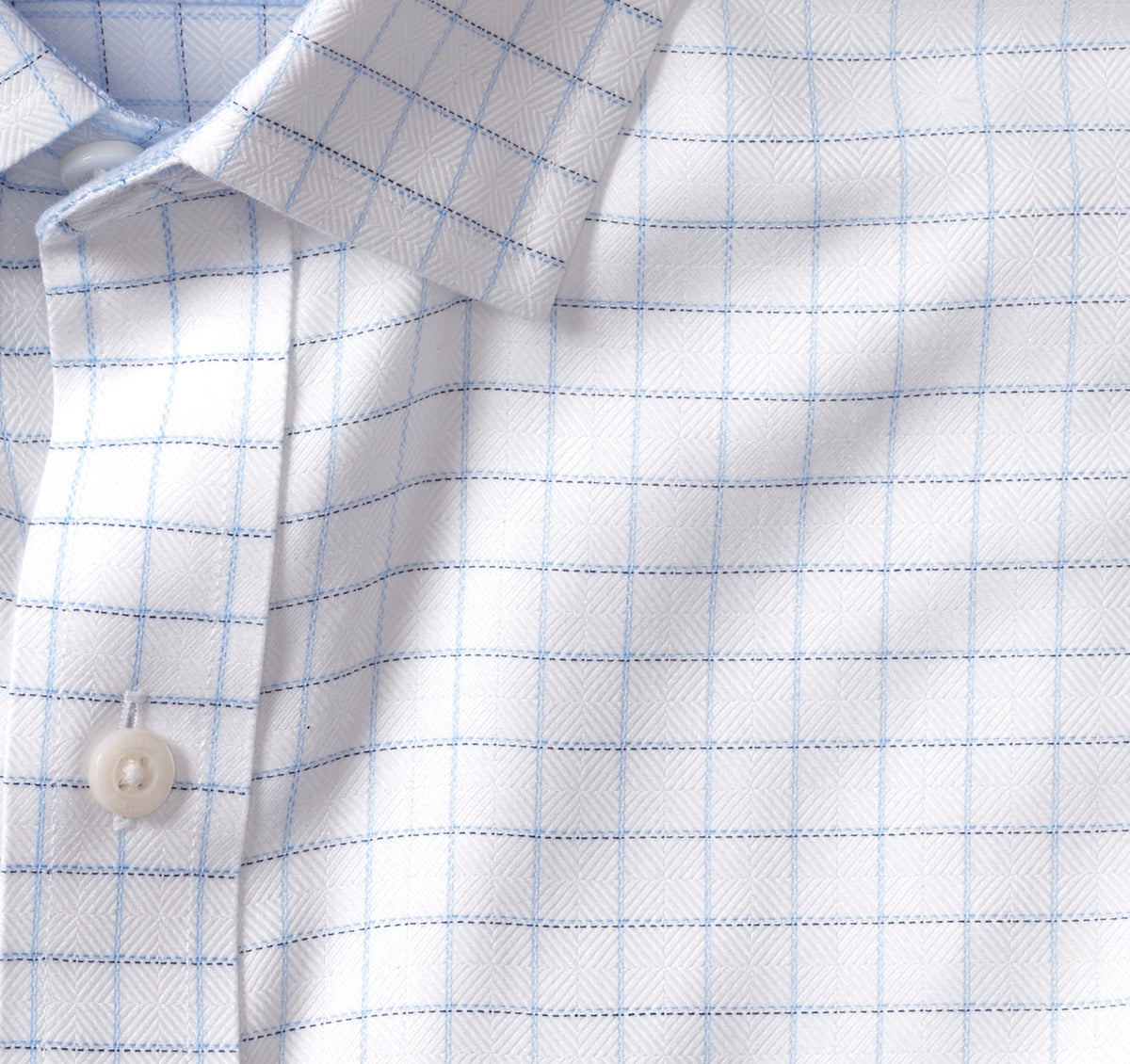 Non Iron Dress Shirt - Windowpane
