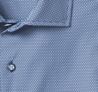 XC4 Motion LS Dress Shirt - Navy Basketweave