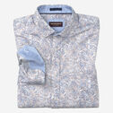 Johnston & Murphy- White Paisley