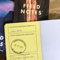 Field Notes - National Parks- Set of 3