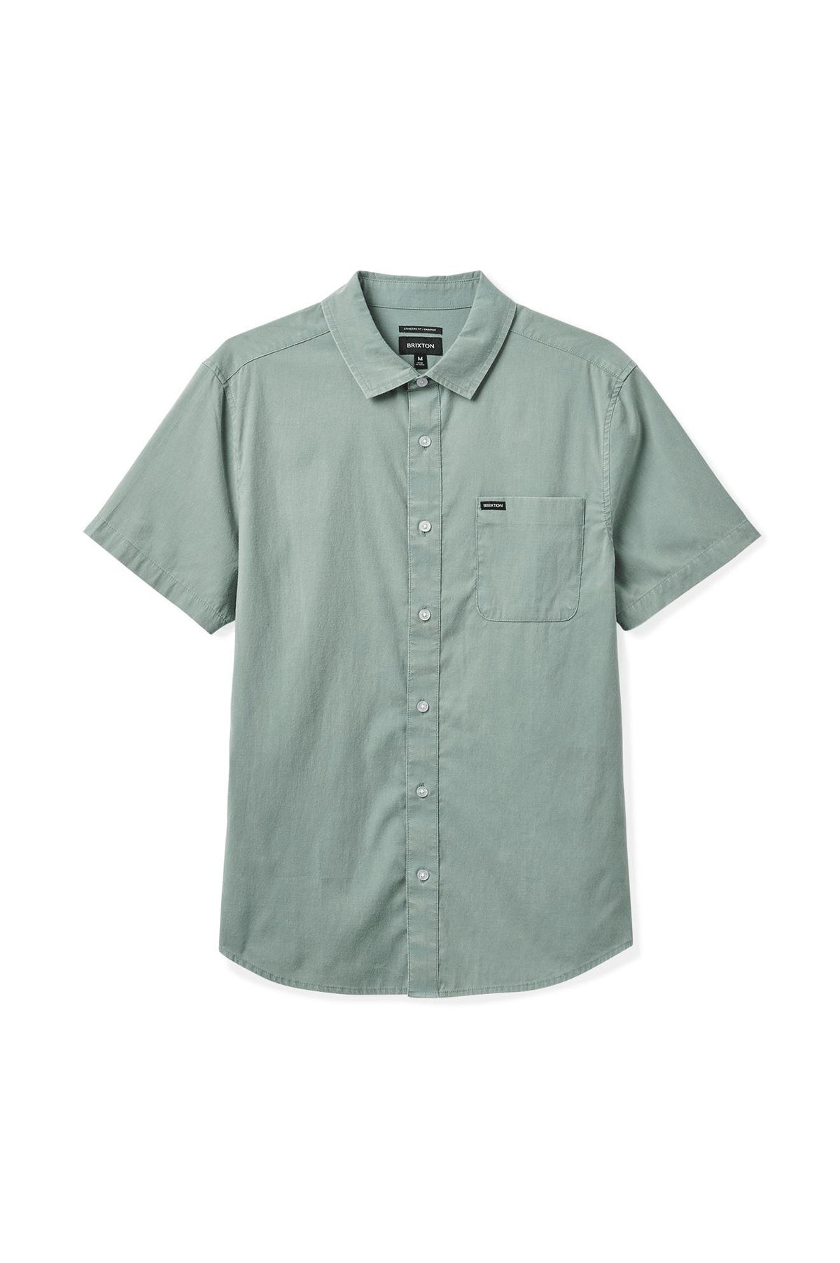 Charter S/S Woven Shirt- Green- Brixton