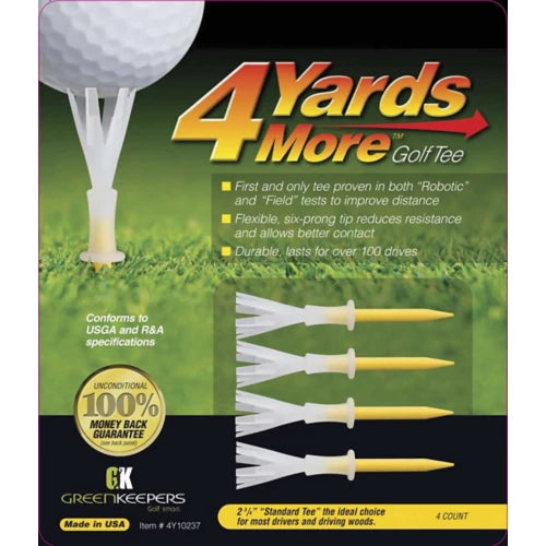 4 Yards More Golf Tee