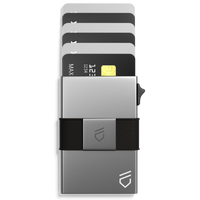 The Bolt - Aluminum Wallet: Arctic Silver