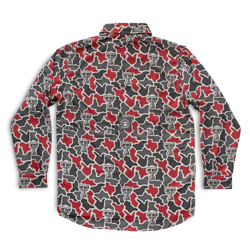 Texas Tech Camo-Frio Tech Long Sleeve-Amigo