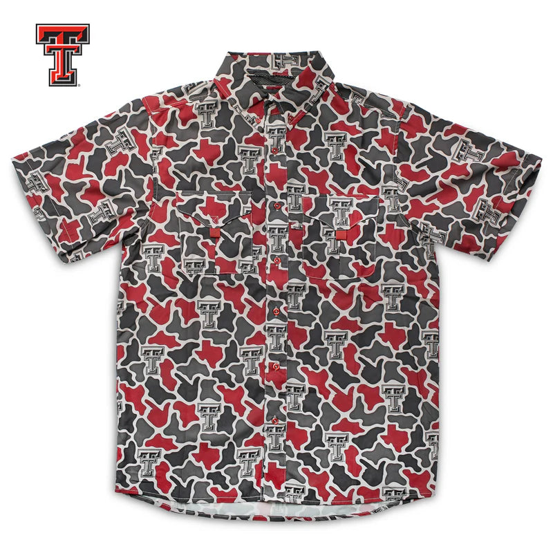 Texas Tech Camo-Frio Tech Shirt-Amigo