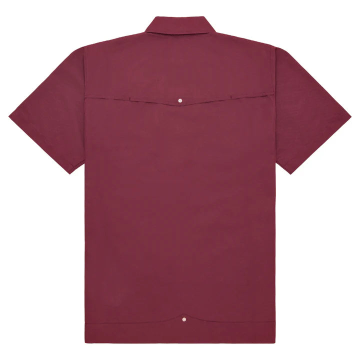 Guayabera Libre - Maroon - TS