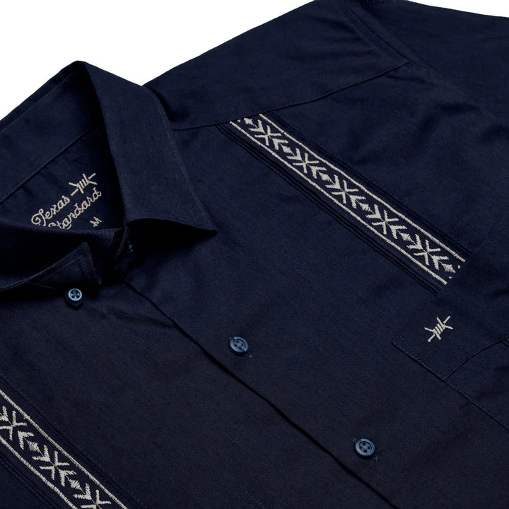 Tejas Guayabera - Armada Plata - TS