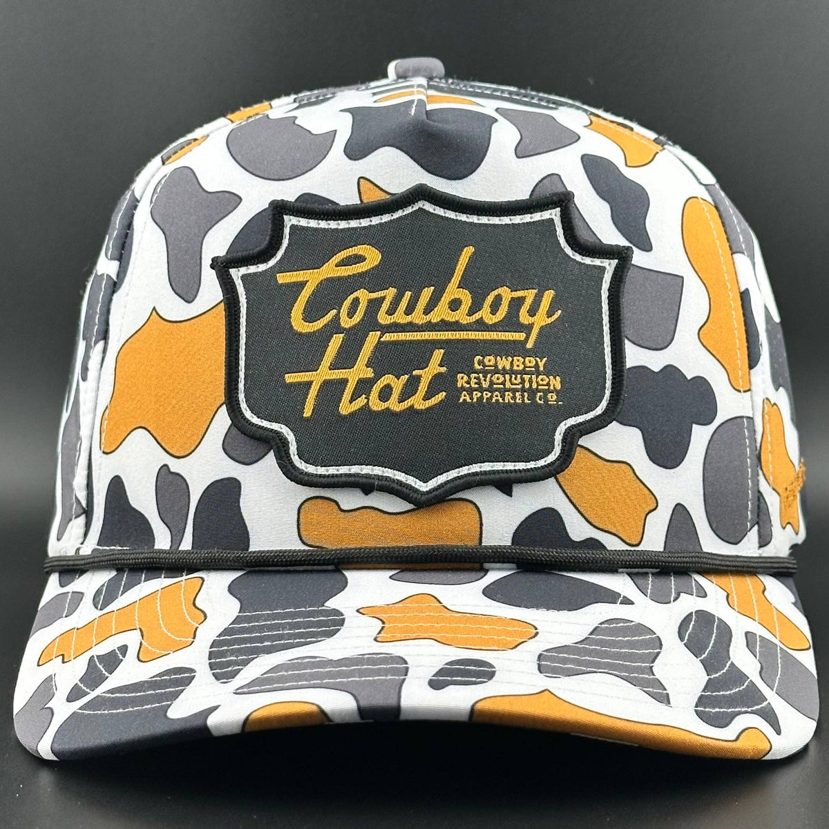 NOLA White Patch “Cowboy Hat”
