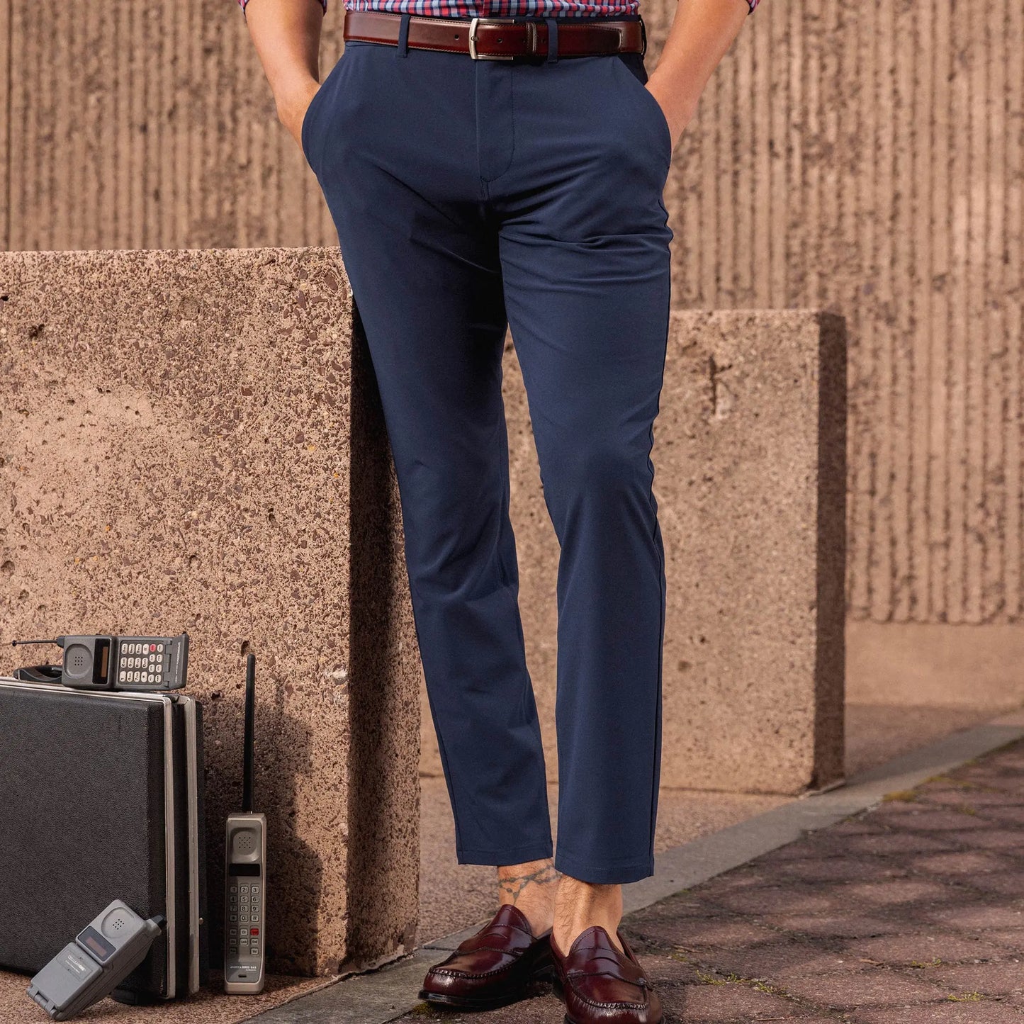 Helmsman Chino Pant Navy - Mizzen and Main