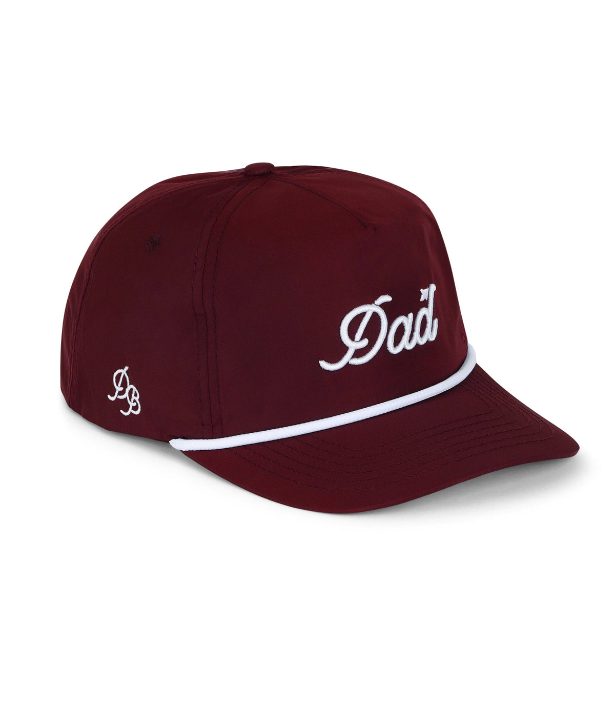 Dad Rope Hat-Maroon-Dad Brand