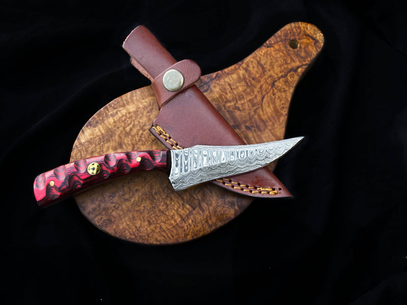 Damascus Red Diamond Wood-Titan Int.