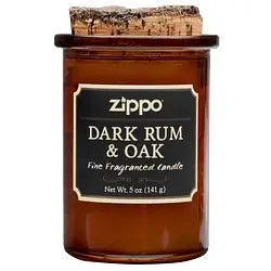 Dark Rum and Oak Candle - Zippo