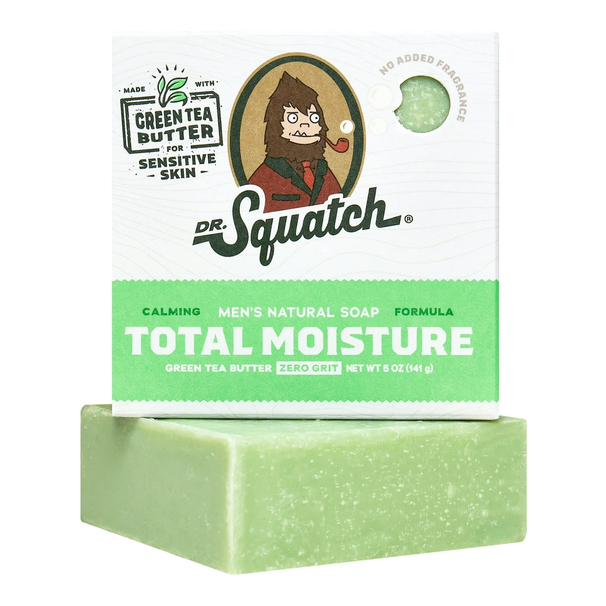 Total Moisture Green Tea-Bar Soap- Dr Squatch