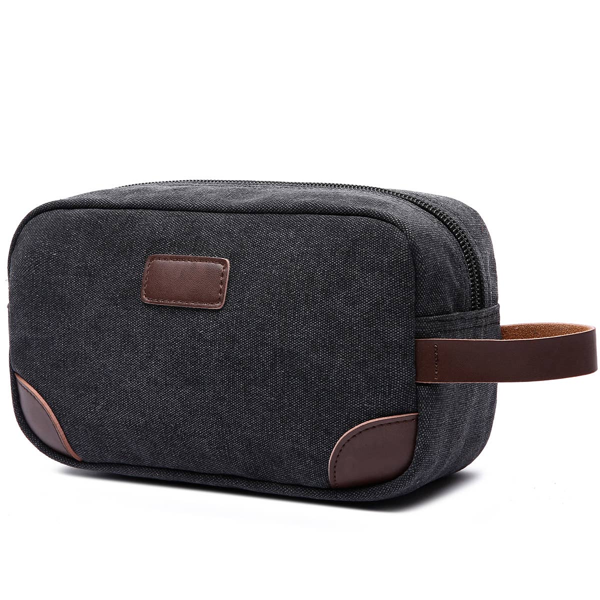 Canvas and Leather Dopp Kit