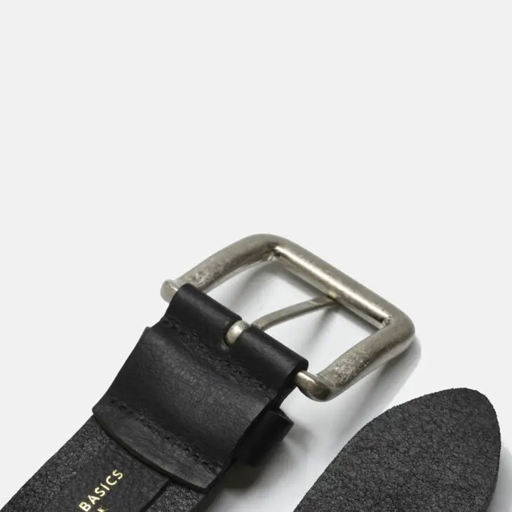 Leather Belt Black - Curated Basics