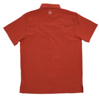 San Jac SS Perf. Shirt - Rust