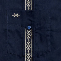 Tejas Guayabera - Armada Plata - TS