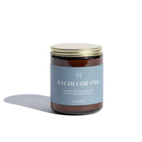 Bachelor Pad | Men's Collection 8oz Soy Candle Amber Jar