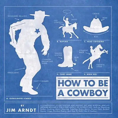 How To Be A Cowboy-Gibbs Smith