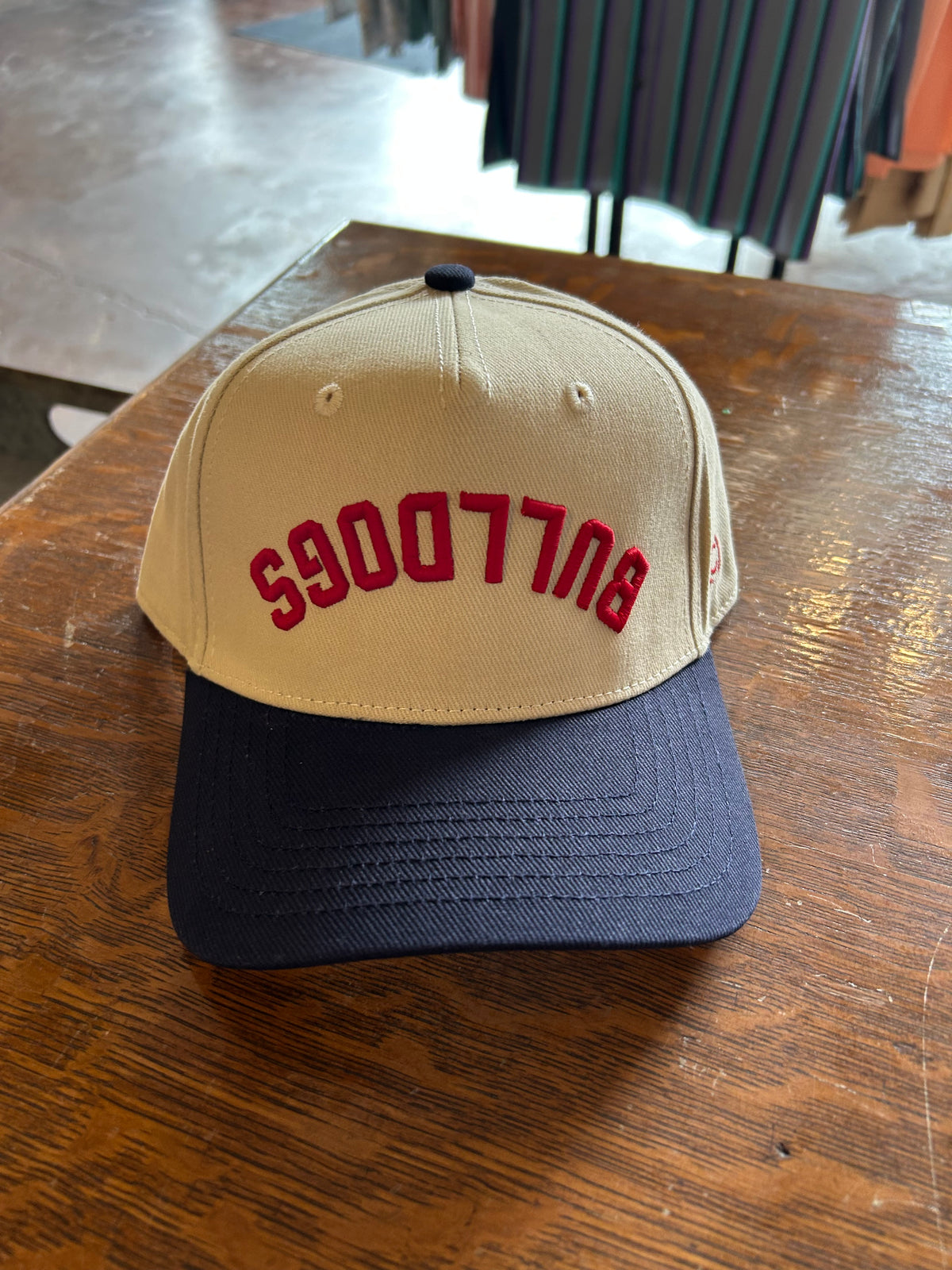 The Upside Down Bulldogs Two-Tone Hat