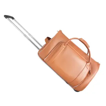Bret 2-in-1 Garment & Duffel Roller Bag Chestnut