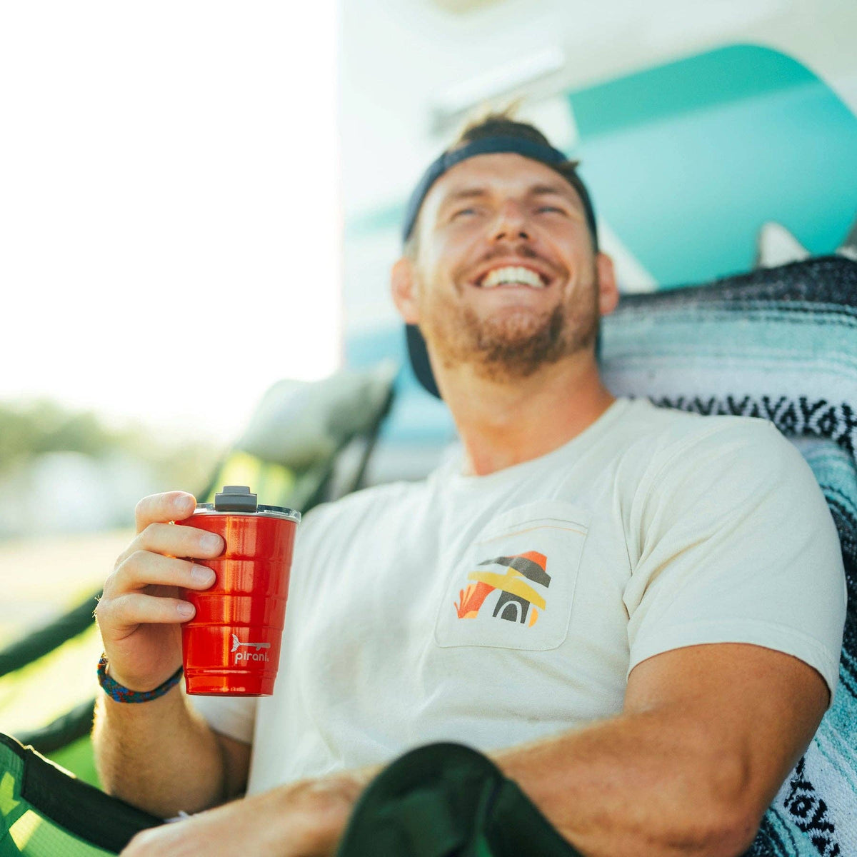 Pirani Tumbler 16 oz  - Party Red