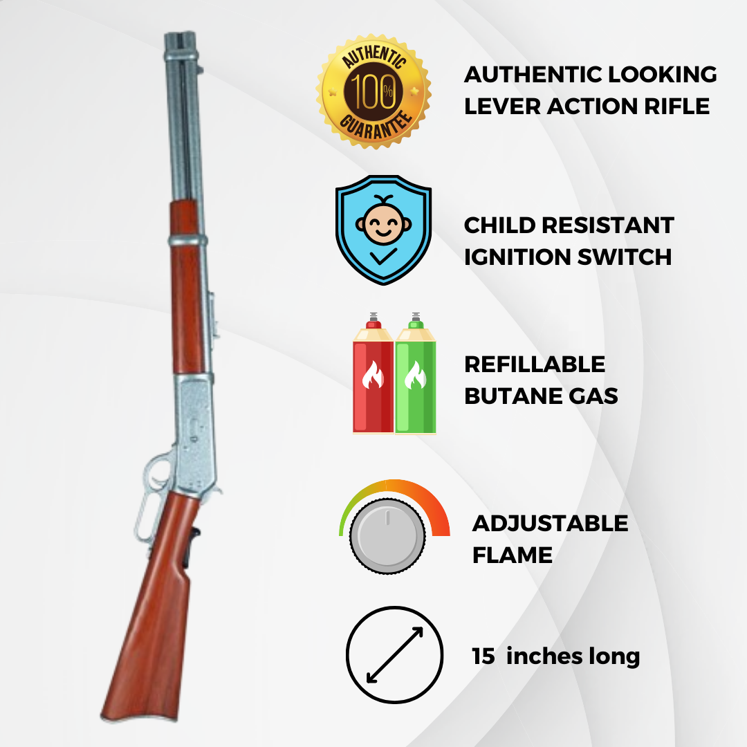 Lever Action Rifle BBQ Lighter