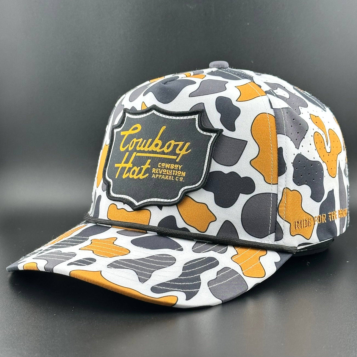 NOLA White Patch “Cowboy Hat”
