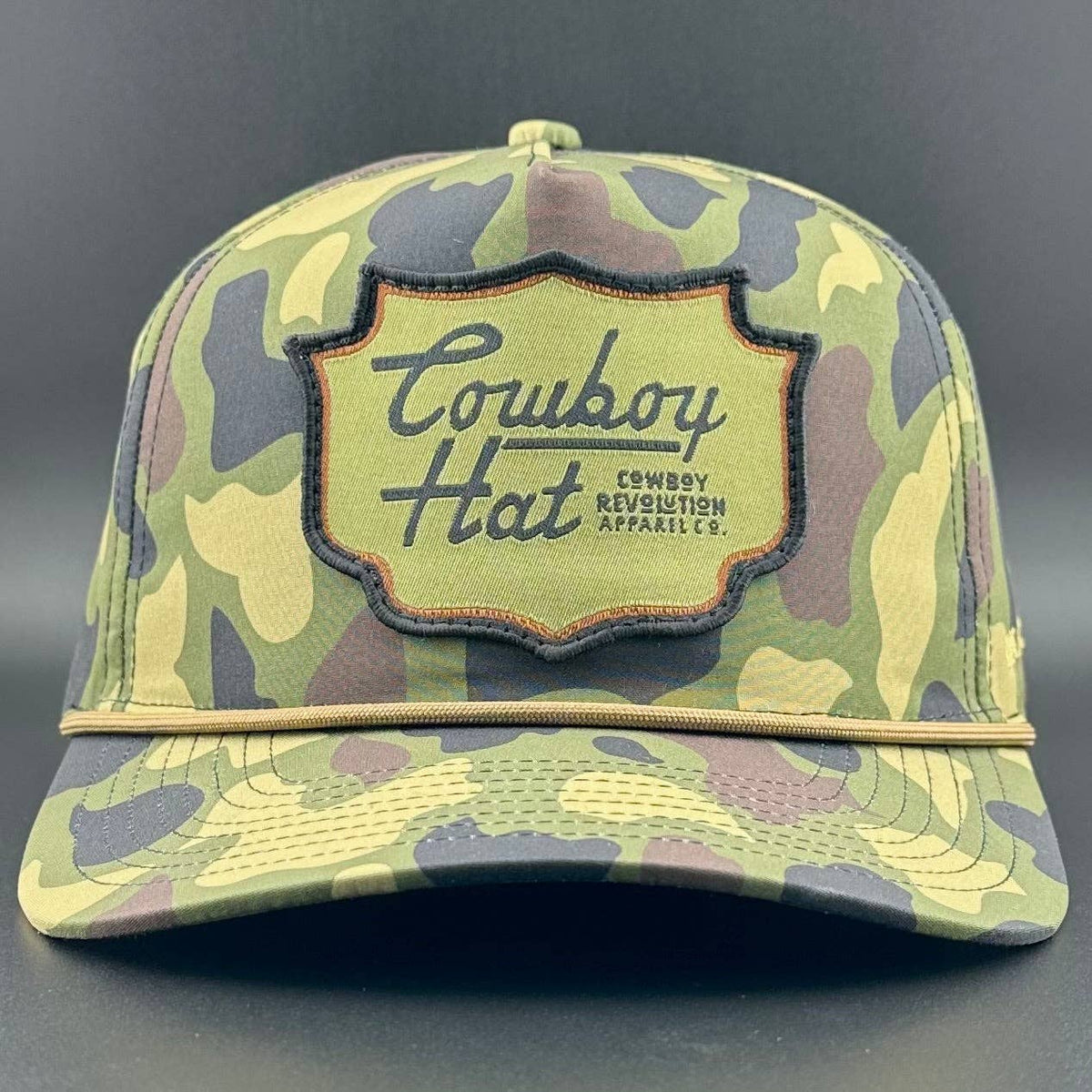 "Woodland" Camo Patch - Performance Hat