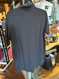 Modern Western Polo - Cannon Black - TS