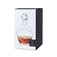 Seneca™ Faceted Crystal Liquor Decanter-Viski