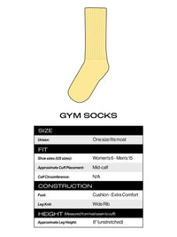 Good Moms Say Bad Words Gym Crew Socks