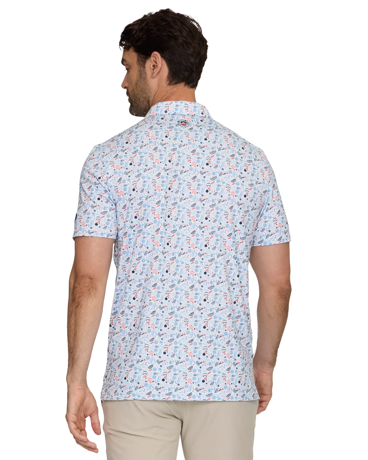 MVP Polo - White BBQ Combo