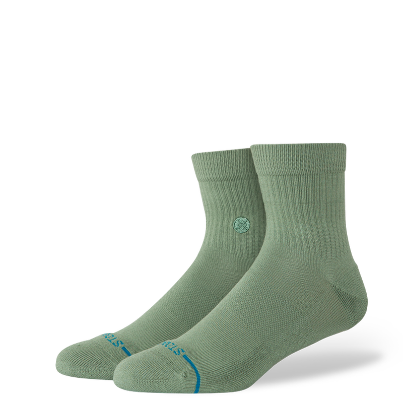 Icon Quarter Socks-Sage-STANCE